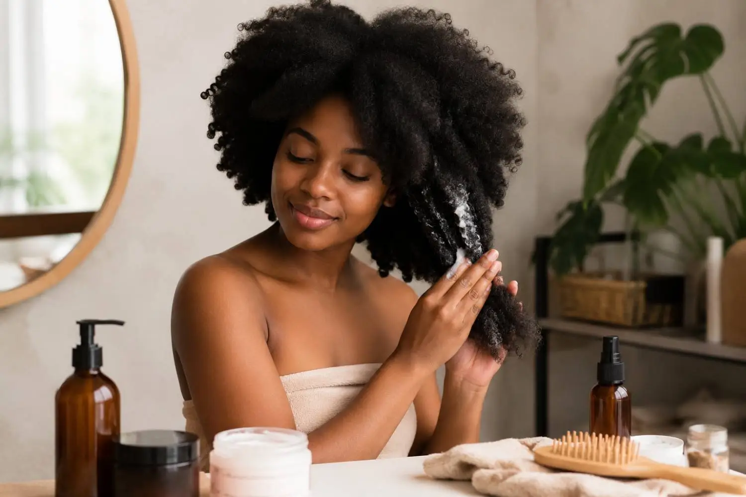 Best hair care routine for afro hair